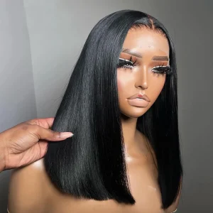 BOB Lace Front Wig Human Hair Straight