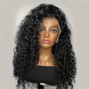 Wig Human Hair Short Curly Deep Wave