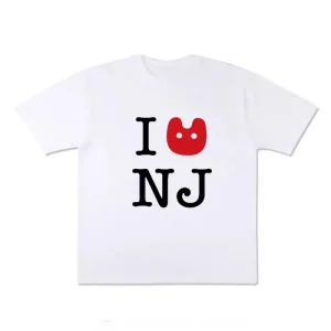 Newjeans Pain Clothes Combination Same Style Surrounding Summer Short sleeved T-shirt Trendy Brand Half Sleeve Niche Design